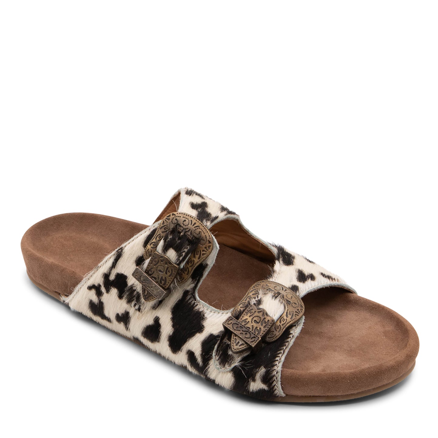 Eda Footbed Pony Hair Sandal