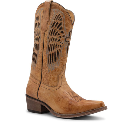 Gigi Western Leather Boot