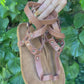 Edith Footbed Leather Sandal