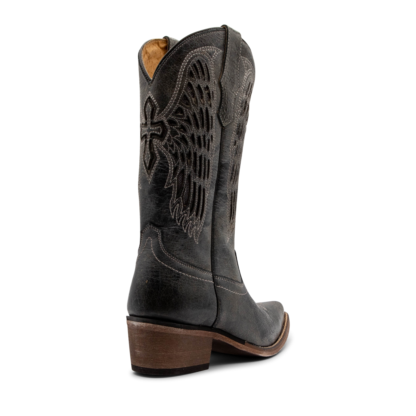 Gigi Western Leather Boot