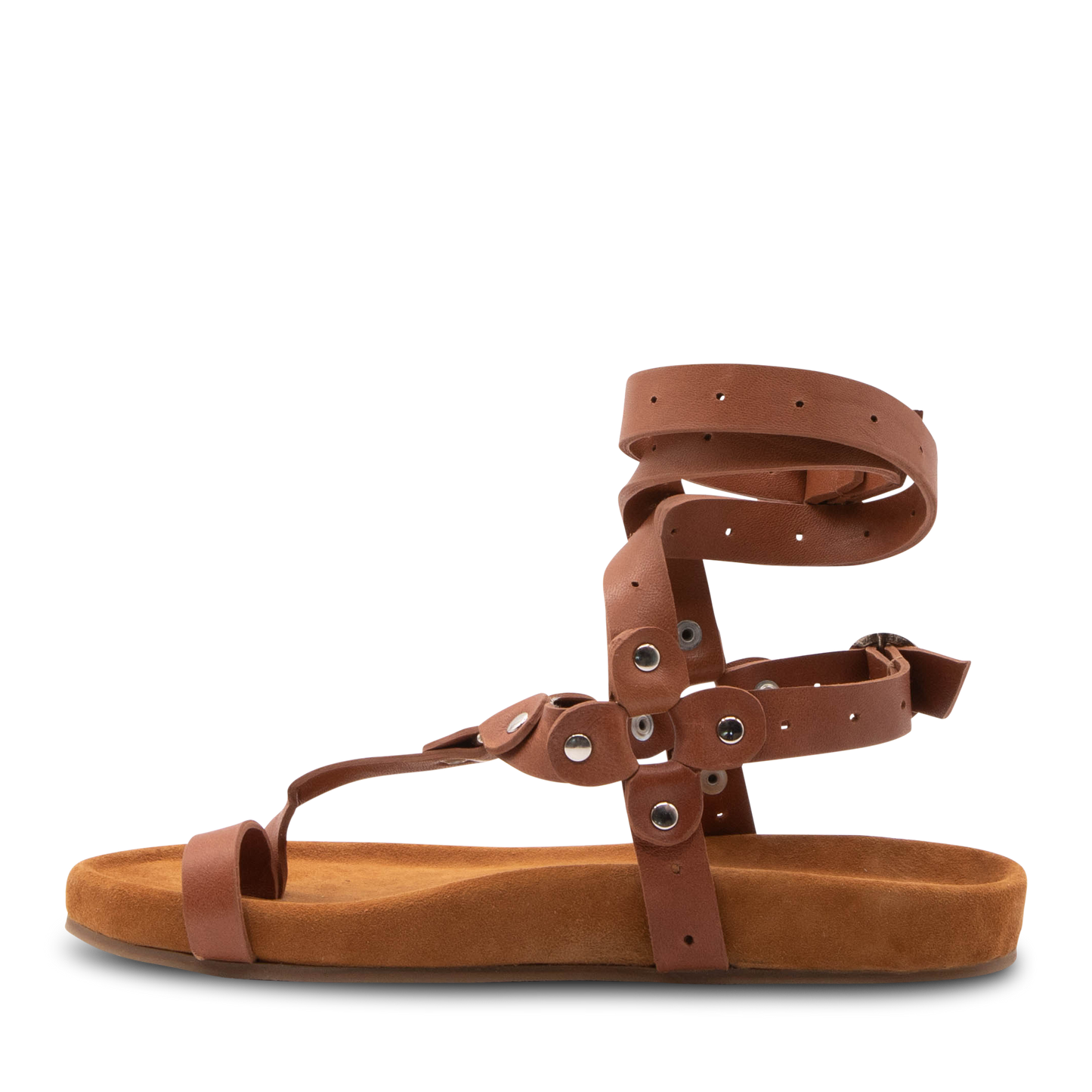 Edith Footbed Leather Sandal