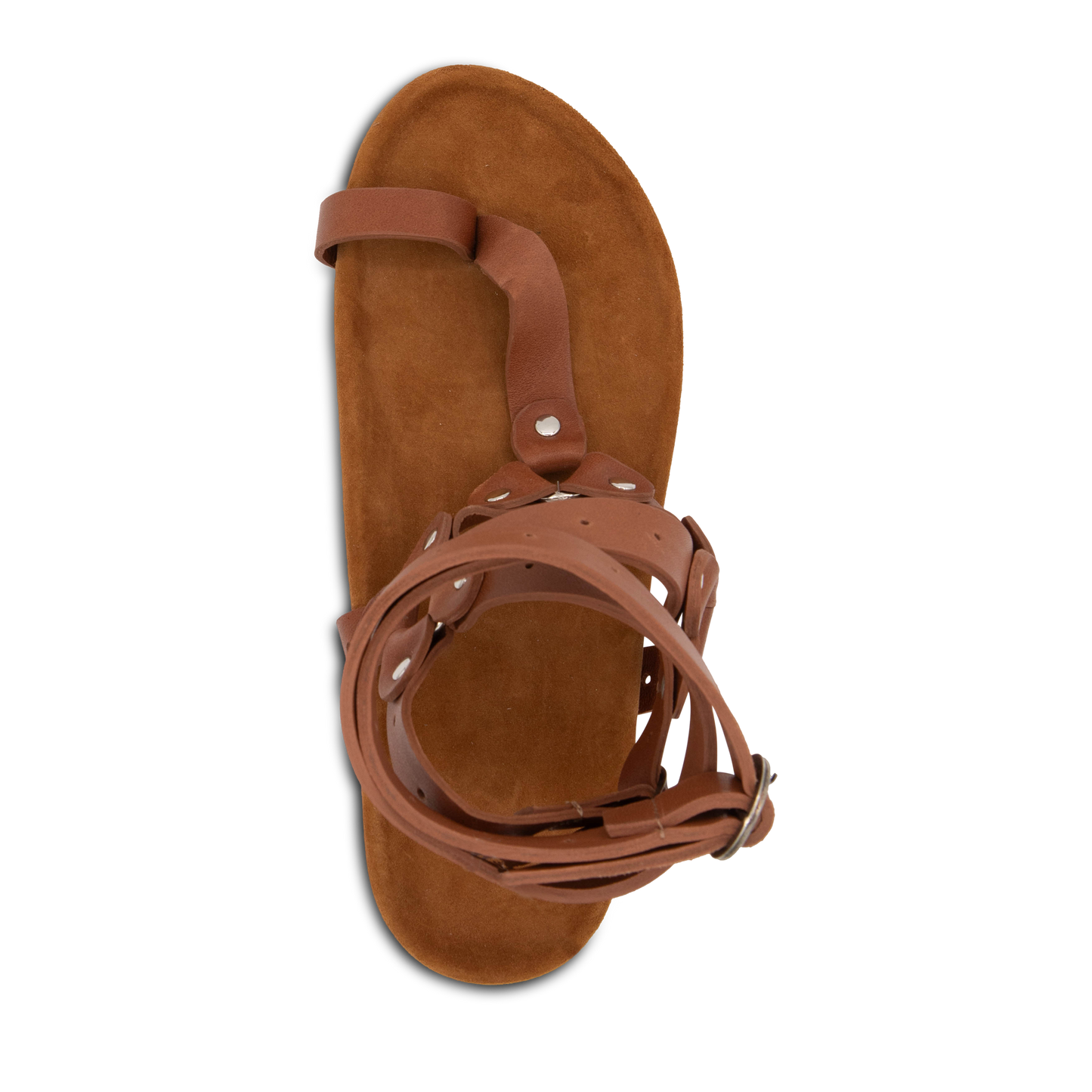 Edith Footbed Leather Sandal